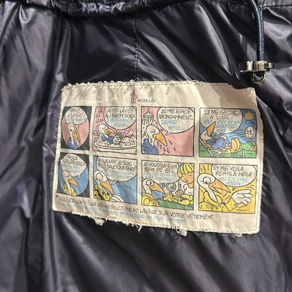 Moncler MIDI Jacket, Navy Blue - Picture 4 of 9